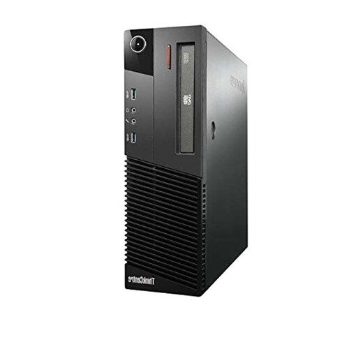 CPU Lenovo M79 SFF- AMD A8- 4GB RAM- 500GB HDD- Windows 10 Pro- Equipo Clase A, Reacondicionado. .