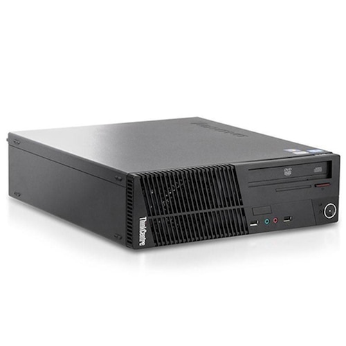 CPU Lenovo M79 SFF- AMD A8- 4GB RAM- 500GB HDD- Windows 10 Pro- Equipo Clase A, Reacondicionado. .