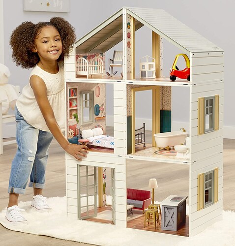Casa de muñecas Real Wood Stack 'n Style  Little Tikes