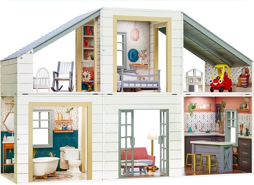 Casa de muñecas Real Wood Stack 'n Style  Little Tikes
