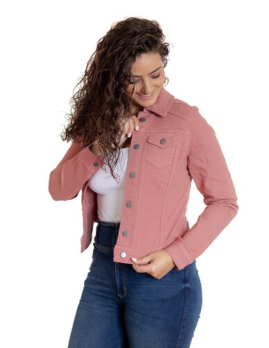 Chamarra Sweet Pink Indicum para Mujer