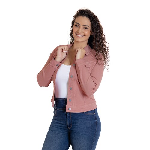 Chamarra Sweet Pink Indicum para Mujer