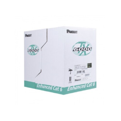 Bobina Panduit TX6000  Cat6  305M  23 AWG  Amarillo 