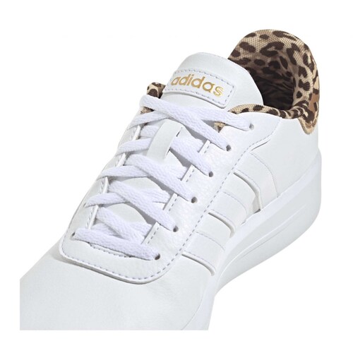 Zapatillas Urbanas Mujer Adidas Court Plataforma Blanco