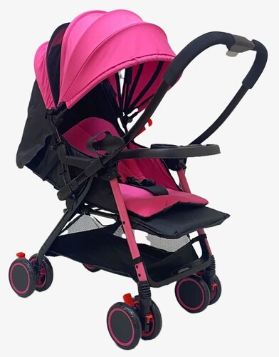 Carriola Golf Rosa Para Bebé Reversible Prinsel 