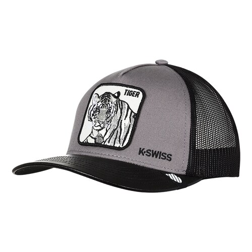 Gorra Classic Gris Estampado Tigre K-SWISS Unitalla para Hombre