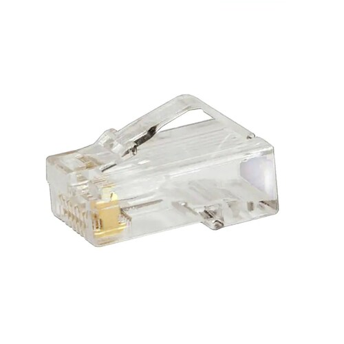 Panduit Plug Categoría 5e UTP, RJ-45, Blanco, Paquete de 50 Piezas 