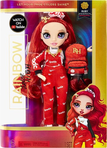 Rainbow High Jr. High Ruby Anderson 23 Cm