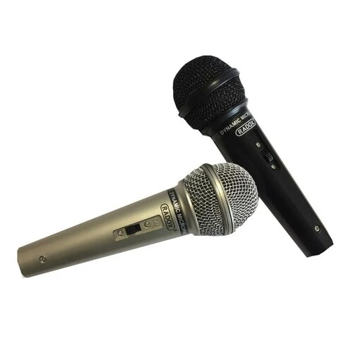 Microfonos Alambricos 2 Piezas, Modelo 490-010