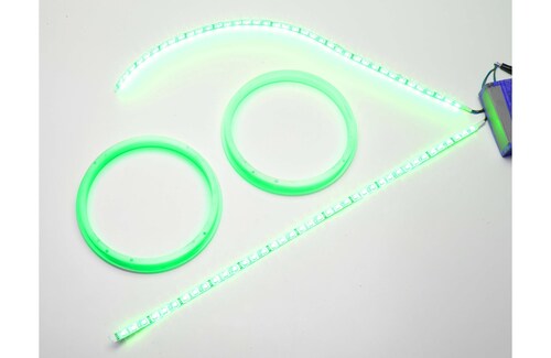 Anillos LED RGB Para Altavoces JL Audio Marine M880 — Pack De 2, Sin Necesidad De Taladrar, Controlador No Incluido