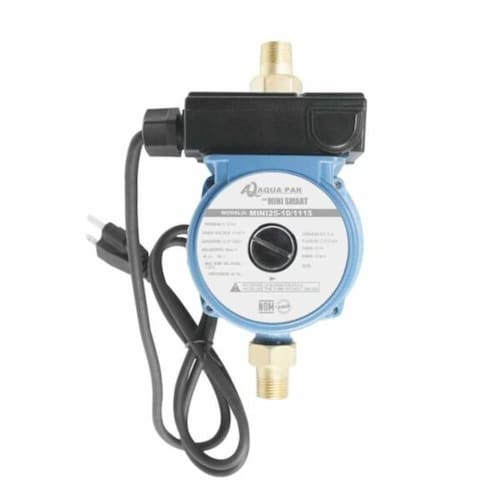 Bomba Presurizadora Individual Automática Mini Smart MINI25-10/1115 Aqua Pak 1/6 HP 115 Volts