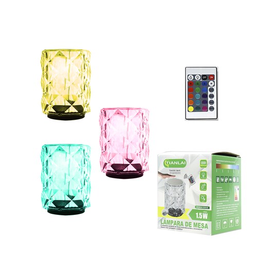 Lámpara de Mesa con Luz RGB Tianlai LDM-05