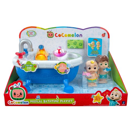 Cocomelon Set De Juego Musical Para Bañarse Con Sonidos