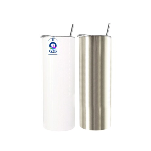 Vaso skinny de 600 ml. para sublimar (10 piezas)..