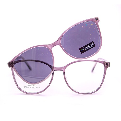Armazón Con Clip On Solar Black