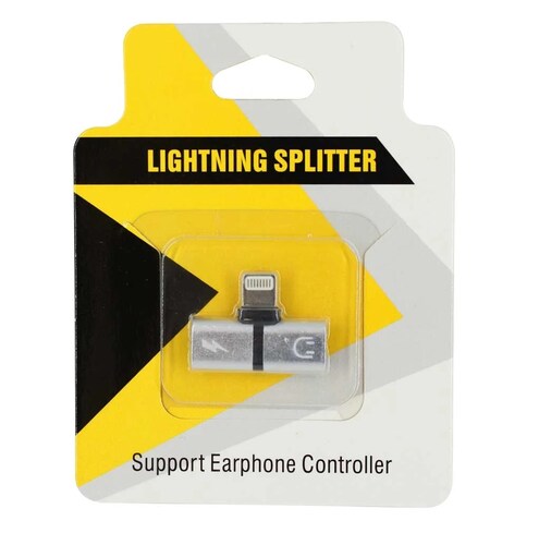 Adaptador Divisor Lightning Para iPhone iPad Audio Y Carga