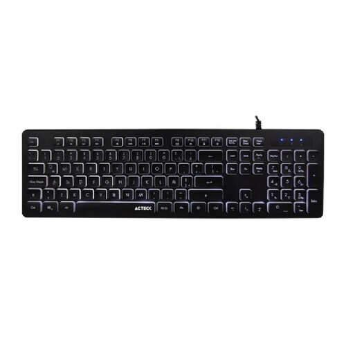 Teclado Acteck Inspire TS425  Alámbrico  USB  Retroiluminado 