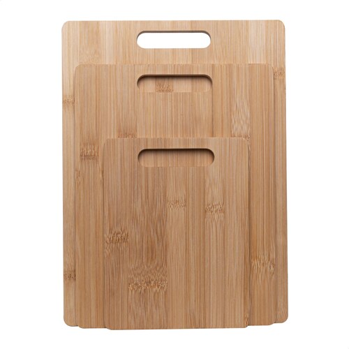 Set 3 tablas para picar de bambú diferentes tamaños Tutti.