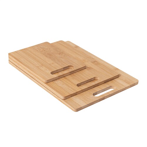 Set 3 tablas para picar de bambú diferentes tamaños Tutti.