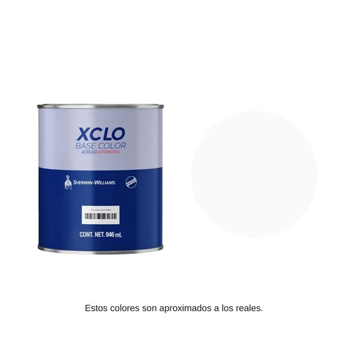 Base Color XCLO Blanco Tornasol 946 Ml Sherwin Williams 32401110