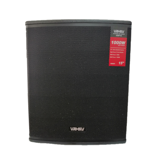 Subwoofer Activo VAMAV Vsp15  500 W Rms 15 Pulgadas 