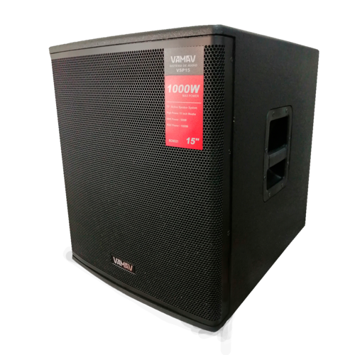 Subwoofer Activo VAMAV Vsp15  500 W Rms 15 Pulgadas 