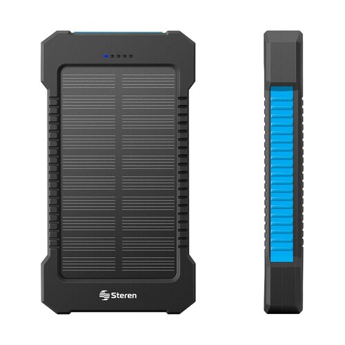 Power Bank Batería Solar Smartphones 6000 Mah Steren