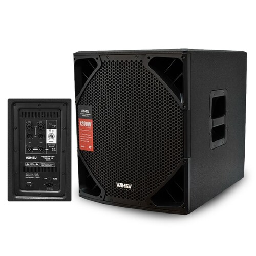 Subwoofer Amplificado Vamav Terra 15 Con 600 W Rms  .