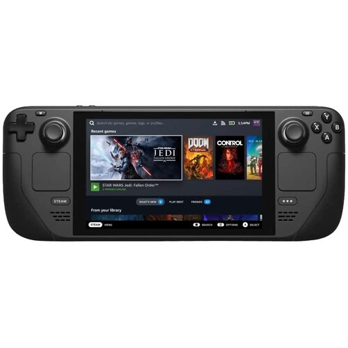 Consola Portatil Steam Deck APU AMD RAM 16GB 256GB LCD IPS 7" Bluetooth 