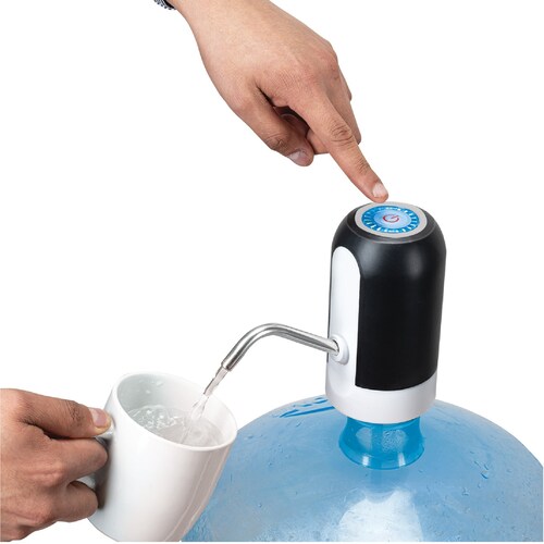 Dispensador de Agua para Garrafón Automático Recargable USB Foset 