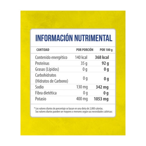 Proteina 43 Supplements Zero Protein 13.2lbs 187 Serv. - Galleta