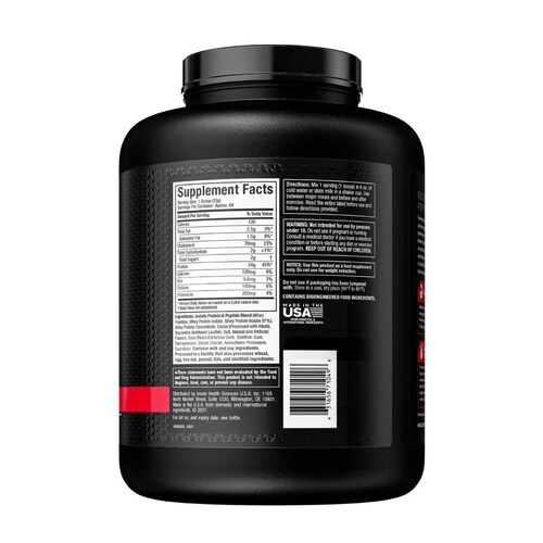 Proteina MuscleTech Nitro-Tech 100% Whey Gold 5 Lbs 69 Serv. - Fresa