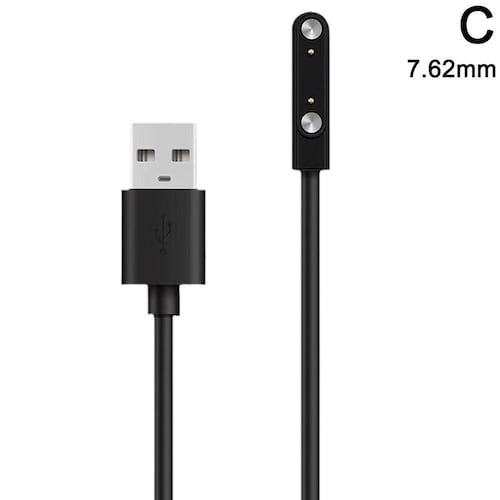Cargador Magnético Para Smart Watch Reloj Inteligente 2 Pines 7,62 Mm..