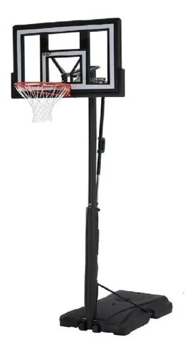 Tablero de Basquetbol Lifetime Ajustable Portátil 46 Pulgadas Blanco basketball