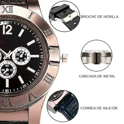 Reloj Encendedor Electronico Recargable Usb Con Sensor
