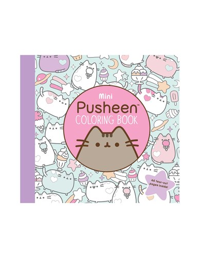 Mini Libro Para Colorear De Gato Pusheen Chico