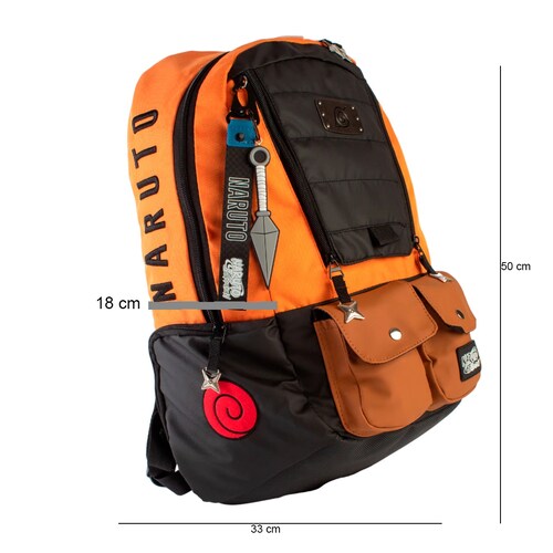 Mochila Naruto Premium Porta Laptop Edición Especial