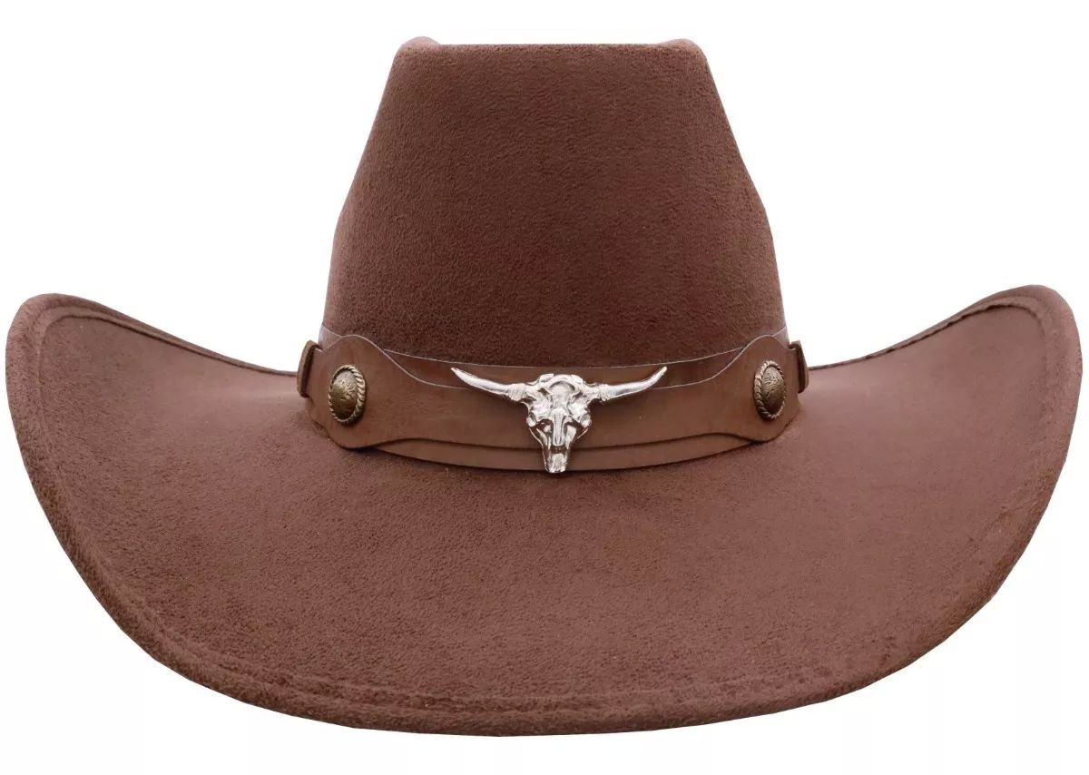 Sombrero Unisex Vaquero Texana 8 Segundos Gamuza Toquilla Taurina