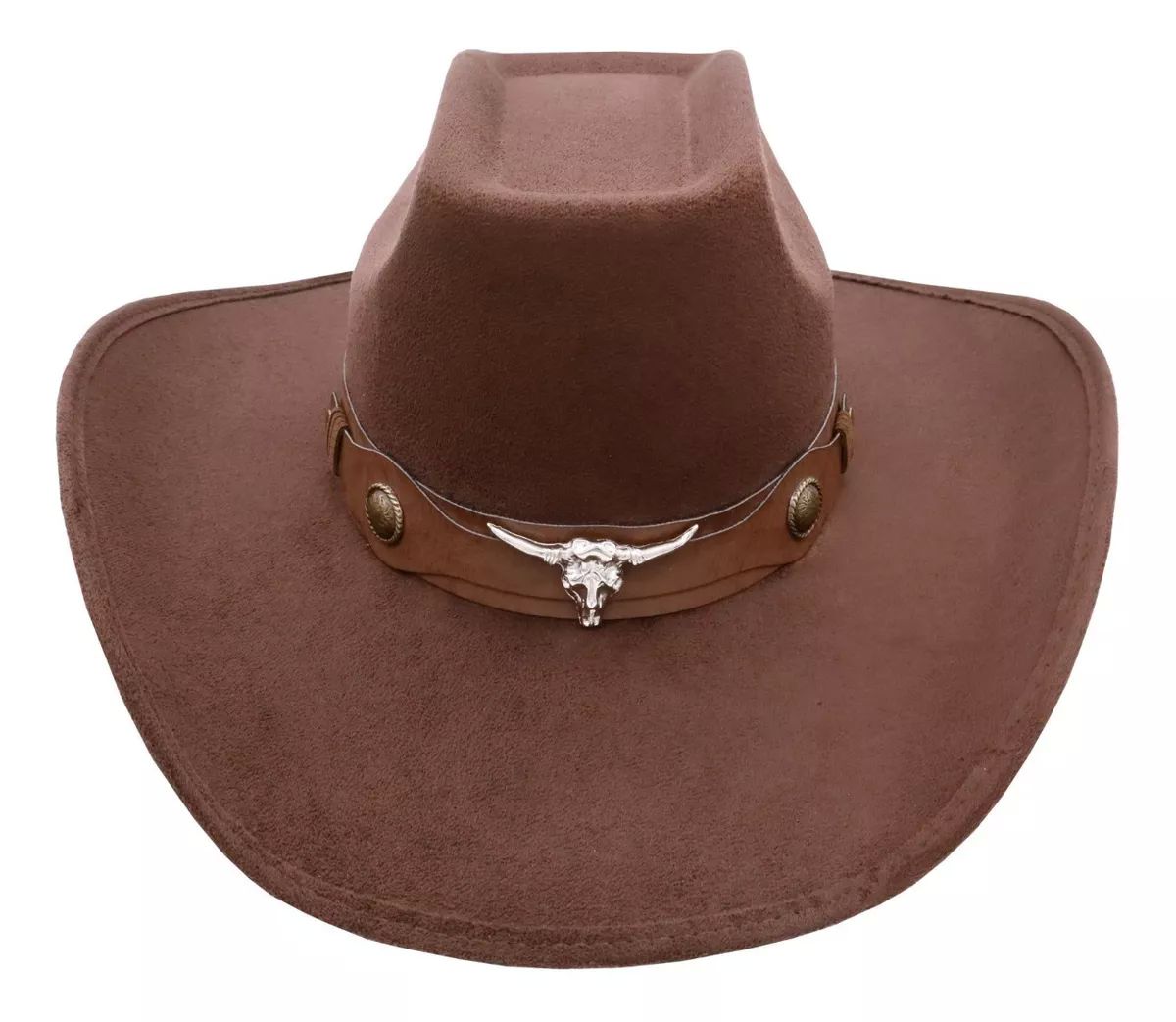 Sombrero Unisex Vaquero Texana 8 Segundos Gamuza Toquilla Taurina