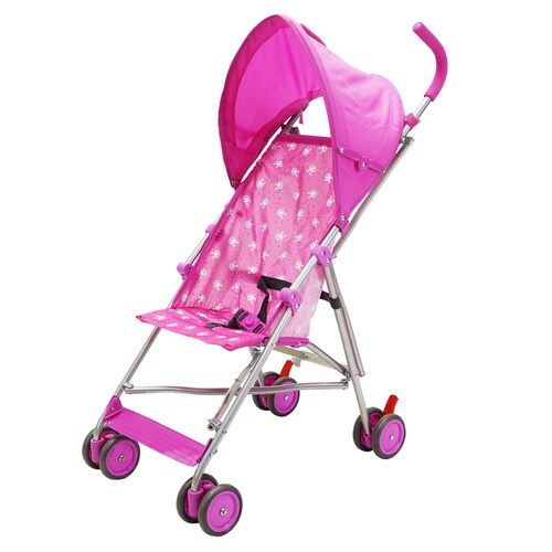 Carriola De Baston Trip II Rosa Plegable Prinsel.
