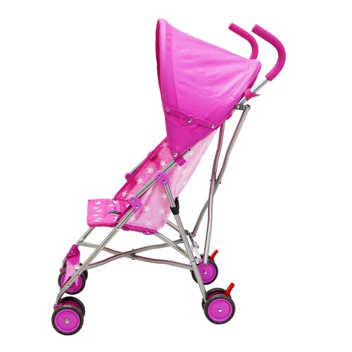 Carriola De Baston Trip II Rosa Plegable Prinsel.