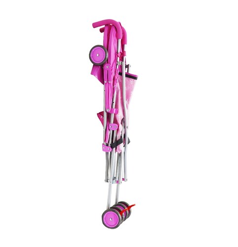 Carriola De Baston Trip II Rosa Plegable Prinsel.