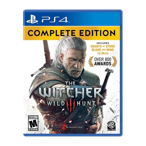 The Witcher 3 Wild Hunt Complete Edition Compatible PS4 