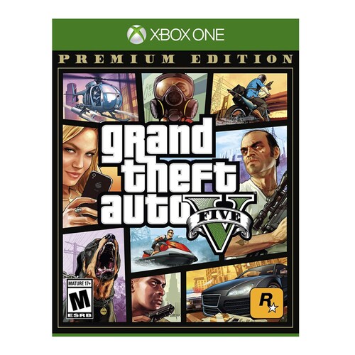 Grand Theft Auto V Premium Edition Compatible Xbox One