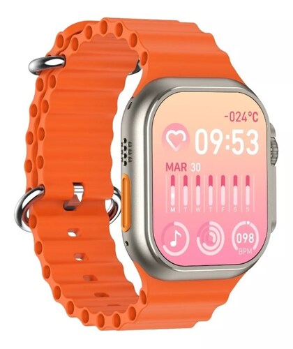 SmartWatch Reloj Inteligente Nw8 Ultra Max Fralugio Nfc Ips