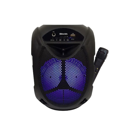 Bocina Portátil de 6.5" con Micrófono y Bluetooth Link Bits SA681T