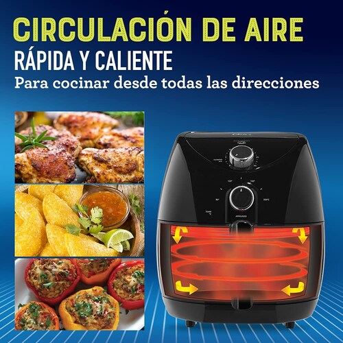 FREIDORA DE AIRE 3.2 LTS BIOCERAMIC 120 WATTS MARCA OSTER CKSTAF7601-013	