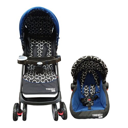 Carriola Sistema de Viaje Maxy Azul Trendy Kids 3 en 1 
