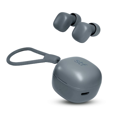 Audífonos TWS Mini Bit Stf Color Gris 