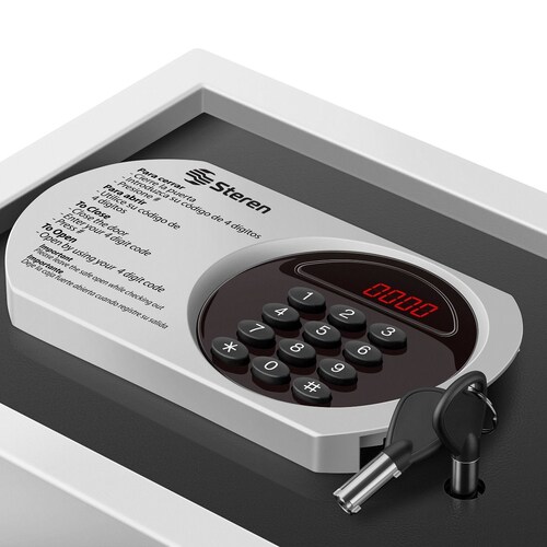 Caja fuerte Electronica Hotelera USB 35x25x25cm Steren